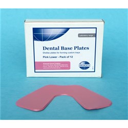 Ainsworth Base Plate 1.4mm Thickness, Pink Lower, 12-Pack