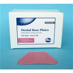Ainsworth Base Plate 1.4mm Thickness, Pink Upper, 100-Pack