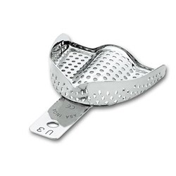 Stainless Steel Impression Tray Perforated Upper Size 3