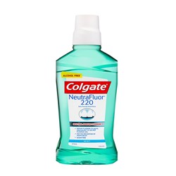 Colgate NeutraFluor 220 Alcohol Free Rinse 473ml x 6