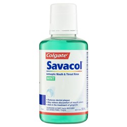 Colgate Savacol Original Antiseptic Rinse 300ml x4