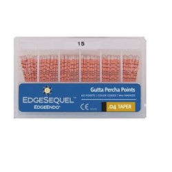 EdgeSEQUEL GP 04 Taper Size 15 Pack of 60