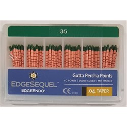 EdgeSEQUEL GP 04 Taper Size 35 Pack of 60