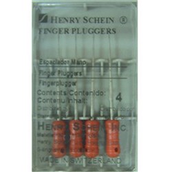 Finger Plugger HENRY SCHEIN 21mm Blue Pack of 4