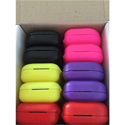 Mouthguard Box Asst 2 x Black Pink Purple Yellow Red x 10
