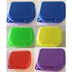 Mouthguard Box Asst 2 x Blue Green Yellow Purple Red x 10