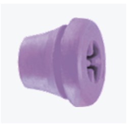 KOMET Silicone Plug #9891-6 Purple replacement x 8