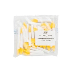 TePe Interdental Brush Yellow 0.7mm Pack of 25