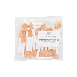 TePe Interdental Brush Pastel Orange X-Soft 0.45mm Pck of 25