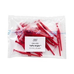 TePe Interdental Brush Angle Red 0.5mm Pack of 25