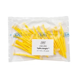 TePe Interdental Brush Angle Yellow 0.7mm Pack of 25