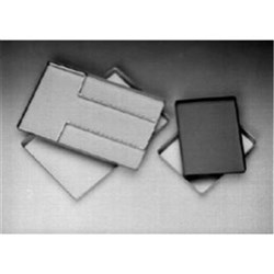 Instrument Tray Lid Perforated Grey #4161 61