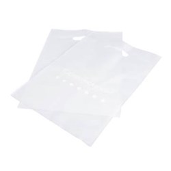Opalescence Frosted Plastic Bags Pack of 10