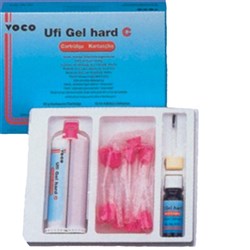 UFI GEL Hard C Kit Cartridge 80g Adhesive 10ml & Mix Tips