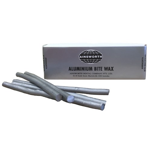 Ainsworth Bite Wax Sticks Aluminium, 56g Box