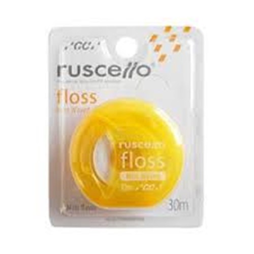 GC Ruscello Floss Waxed Mint Yellow 30m x1