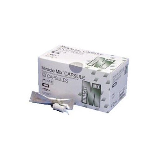 MIRACLE MIX Capsules Box of 50 GI Silver Cement
