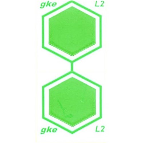 GKE Small Cleaning Process Indicator Green Pack of 320