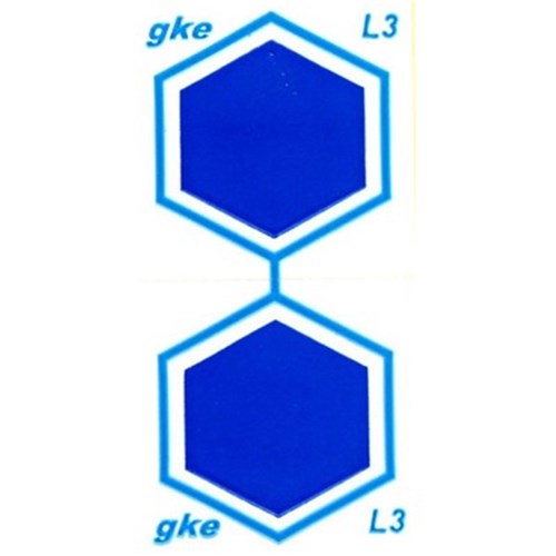 GKE Small Cleaning Process Indicator Blue Pack of 320