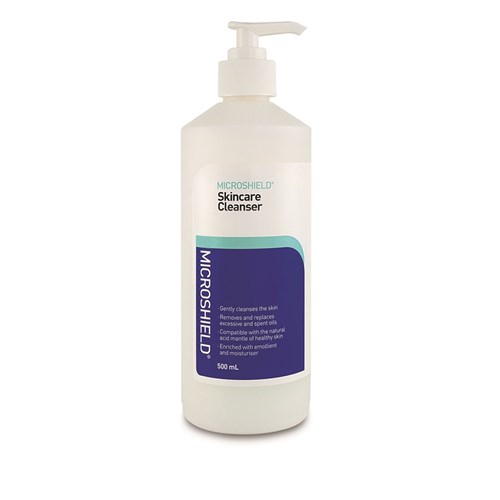 MICROSHIELD Skin Cleanser pH 5.5 Soap Free 500ml Bottle