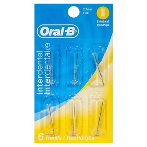 ORAL B Interdental Refill Cylinder Pack of 6 x 6