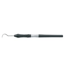 Aesculap Single Ended Explorer - Black Ergoprobe Handle - DA816R - 160mm