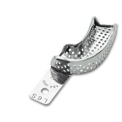 Stainless Steel Impression Tray Partial Right Size 6