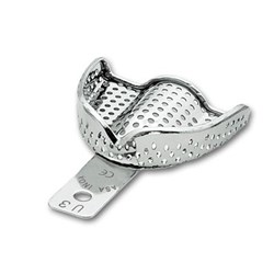 Stainless Steel Impression Tray Perma Lock Upper Size 3