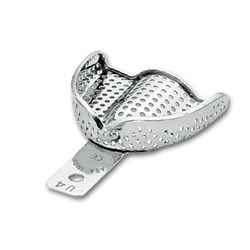 Stainless Steel Impression Tray Perma Lock Upper Size 4