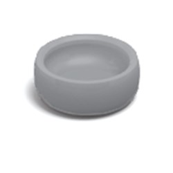 Locator Zero Retention Replac. Male gray 4pk Zest ref 08558