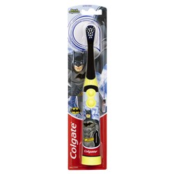 Colgate Kids Sonic Toothbrush - Batman and Barbie Designs - Battery Powered - 3+ Years, 6-Pack
