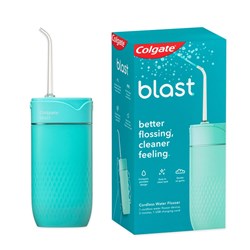 Colgate Blast - Water Flosser - Cordless - Rechargeable, 1-Pack with 2 Nozzles