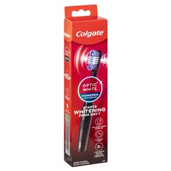 Colgate Optic White Powered Toothbrush Soft  PK of 3