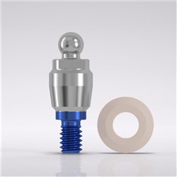 CNLGBall abutment male D 5.0 GH 1.5