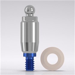 CNLGBall abutment male D 5.0 GH 4.5