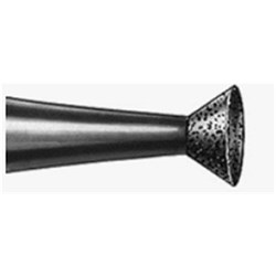 Komet Diamond Bur - 7805C-029 - DSB Abrasive - Inverted Cone- Straight (HP), 5-Pack