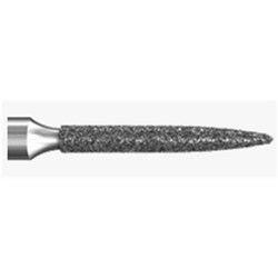 Komet Diamond Bur - 862-014 - Flame - High Speed, Friction Grip (FG), 1-Pack