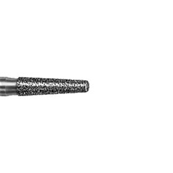 Komet Diamond Bur - 8846-012 - Short Tapered Shoulder - Fine - High Speed, Friction Grip (FG), 5-Pack