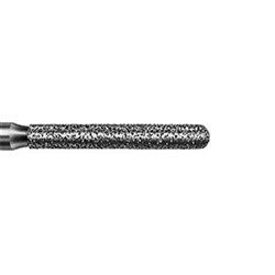 Komet Diamond Bur - 8882-012 - Long Chamfer Round - Fine - High Speed, Friction Grip (FG) x