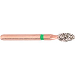 Komet DIAO Diamond Bur - KP6379-023 - Long Torpedo Tapered Chamfer - High Speed, Friction Grip (FG), 5-Pack