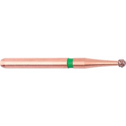 Komet DIAO Diamond Bur - KP6801-012 - Round - High Speed, Friction Grip (FG), 5-Pack