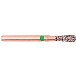 Komet DIAO Diamond Bur - KP6830L-018 - Pear Long - High Speed, Friction Grip (FG), 5-Pack