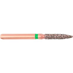 Komet DIAO Diamond Bur - KP6862-016 - Flame - High Speed, Friction Grip (FG), 5-Pack