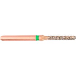 Komet DIAO Diamond Bur - KP6881-012 - Round Parallel Chamfer - High Speed, Friction Grip (FG), 5-Pack