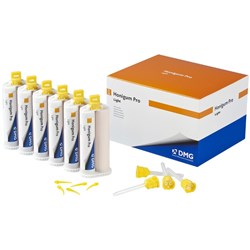 DMG HoniGum Pro - Light - 50ml Cartridge, 8-Pack with 40 AutoMix tips
