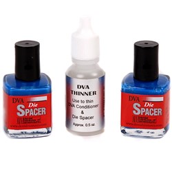 DIE SPACER Kit Blue 1/2oz x 2 Bottles & Thinner 1/2oz