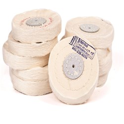 DVA Calico Cloth Wheels 3 inch x50 Ply Pack of 10
