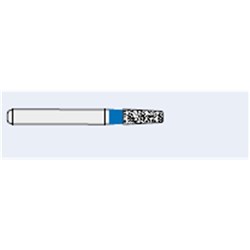 Ecoline Diamond Bur - 845-016 - Short Flat End Taper - High Speed, Friction Grip Short (FGS), 50-Pack