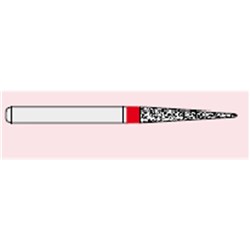 Ecoline Diamond Bur - 859-010 - Pointed Long - High Speed, Friction Grip (FG), 50-Pack