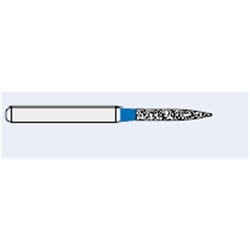 Ecoline Diamond Bur - 862-012 - Flame - High Speed, Friction Grip (FG), 50-Pack
